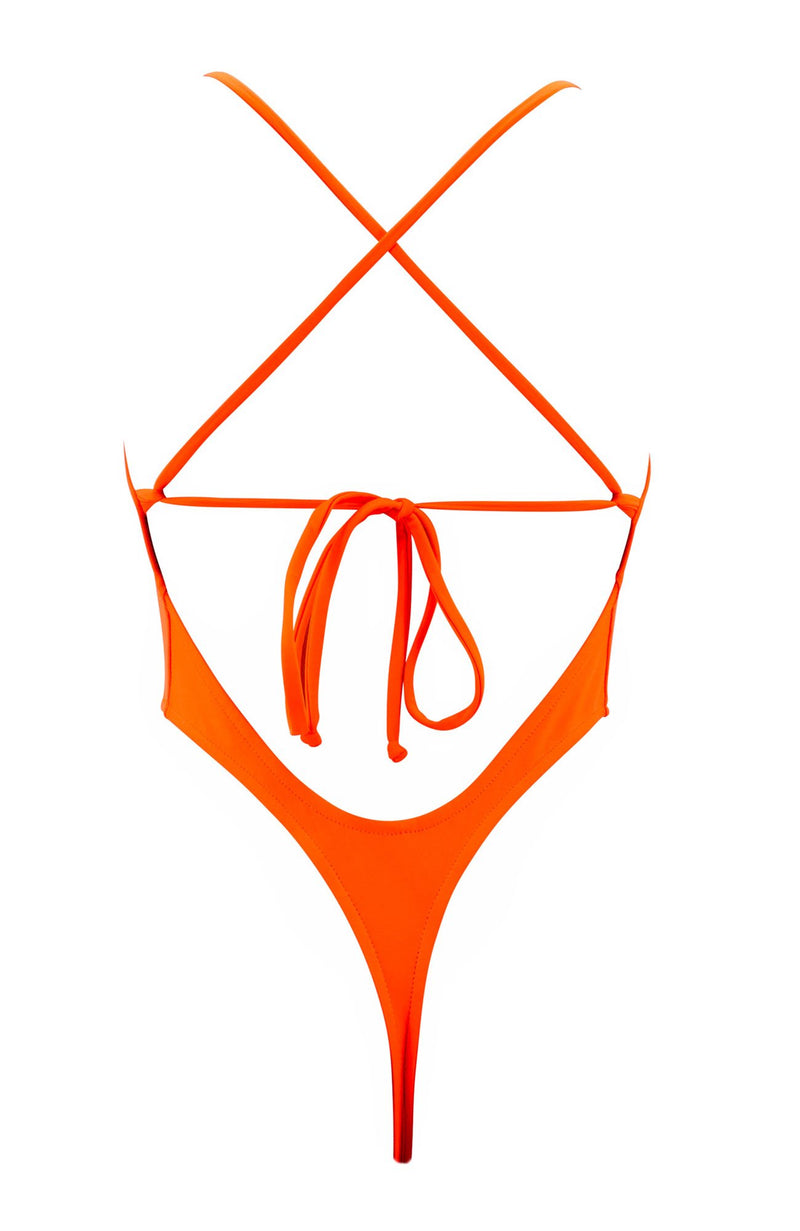 Baywatch in Fire Tiger / Thong One Piece-One Piece-Breezy Rack