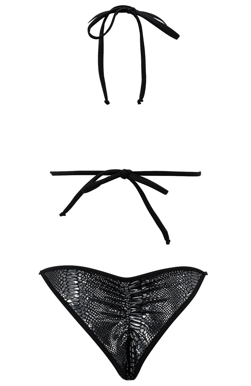 Black Crystal / Cheeky Bikini Set-Sets-Breezy Rack