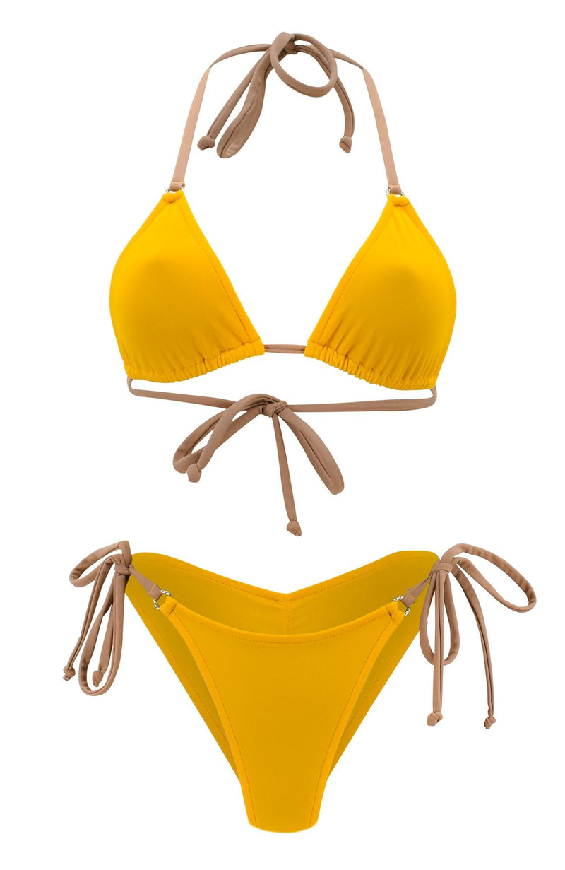 Chai in Sandcastle / Cheeky Bikini Set-Sets-Breezy Rack