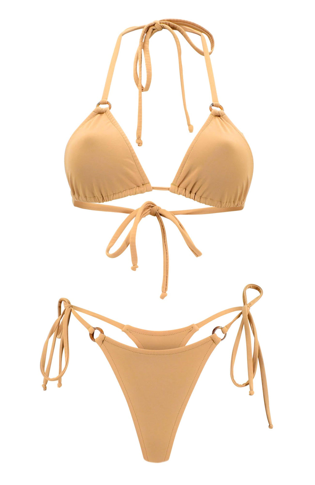 Classic Nude / Thong Bikini Set-Sets-Breezy Rack