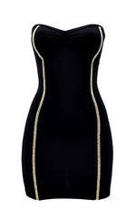 High Society in Onyx / Dress-Dresses-Breezy Rack