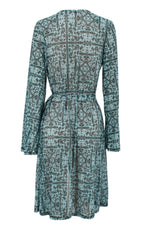 Retro Bandana in Aqua / Robe-Sets-Breezy Rack