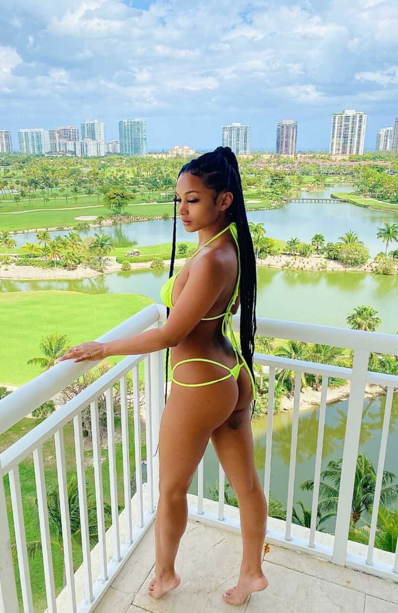 The Banks in Canary / Thong Bikini Set-Sets-Breezy Rack