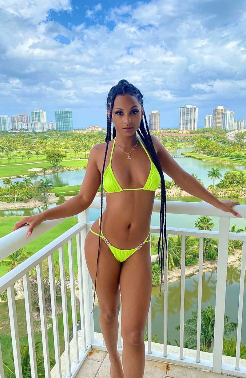 The Banks in Canary / Thong Bikini Set-Sets-Breezy Rack