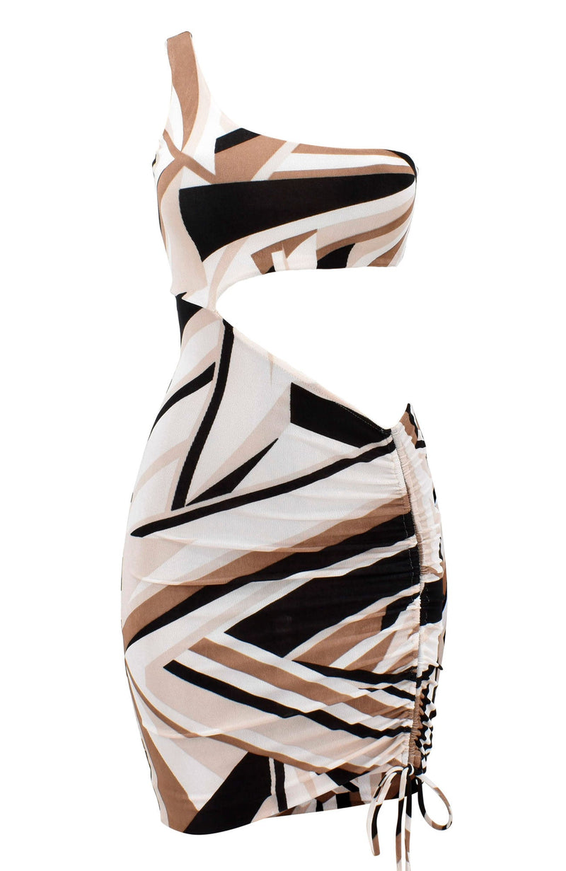 The Nisa in Summer Mocha / Dress-Dresses-Breezy Rack