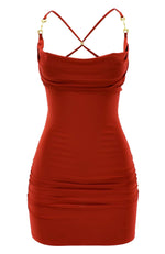 Zaza in Wine / Dress-Dresses-Breezy Rack